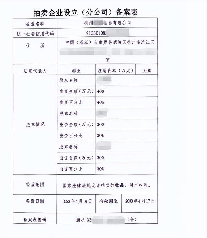 江杭州拍卖公司办理流程和必要条件KAIYUN(图4)