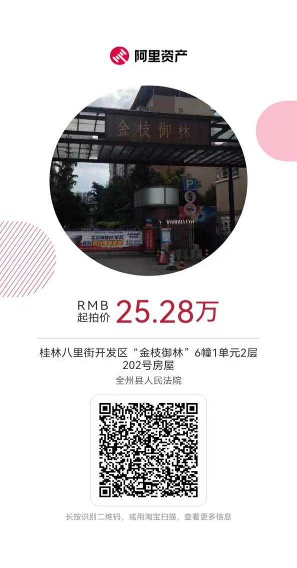 执行动态丨全州法院近期拍卖、变卖信息【2024-139】开云kaiyun官方网站(图1)
